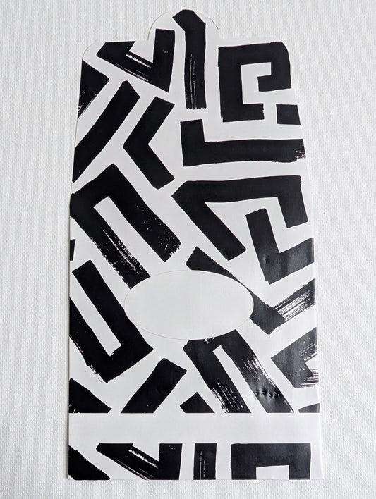 Pouchelopes Black White