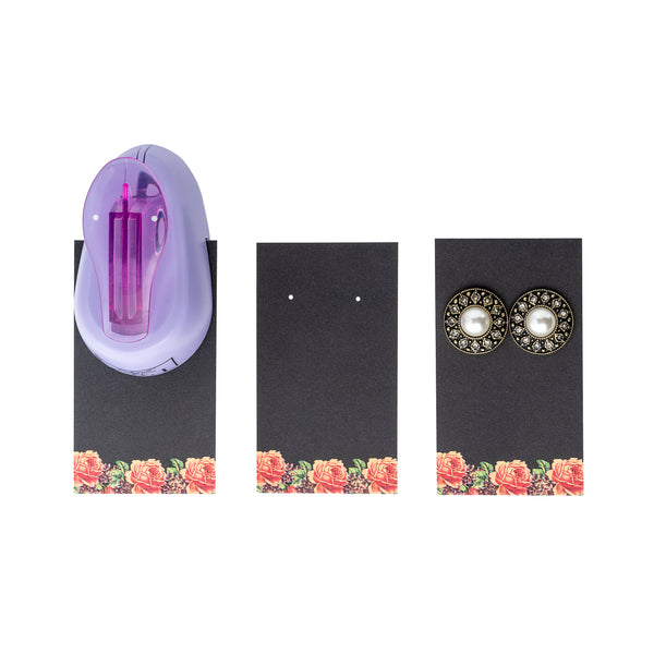 Earring Card Punch - Double holes - Perfect for punching business cards.